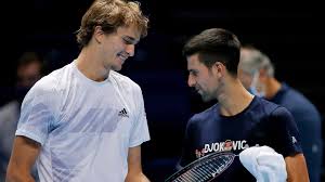 Djokovic is in the midst of a dominant season. Alexander Zverev Everybody S Looking Forward To Playing Novak Djokovic Atp Tour Tennis