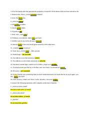 1 outline the purpose of appropriate safety and environmental procedures and given a scenario apply them 6. 2277172064 Spanish Writen 1 1 1 1 11 Practice Written Assignment Getting To Know You Spanish I Sem 1 S3667675 Points Possible 60 Practice Course Hero