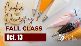 Fall Cookie Decorating Class