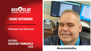 Happy Assistant Principals Week Mr. Rifenburg!