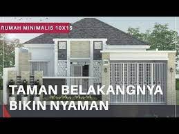 Rumah cikarang urbanmonkees blog via 10 desain pilihan rumah minimalis modern 2 lantai youtube via youtube.com. Rumah Minimalis Satu Lantai 10 X 15 Sibambo Studio Youtube Rumah Minimalis Rumah Desain Rumah Satu Lantai