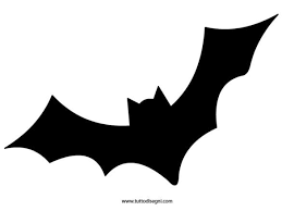 Pipistrello Sagoma Da Ritagliare Disegni Di Halloween Halloween Decorazioni Casa Disegno Strega