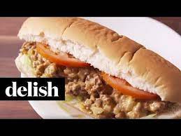 Best Chopped Cheese Recipe What Is Chopped Cheese Delish Com Chopped Cheese Chopped Cheese Sandwich Cheese Sandwich Recipes