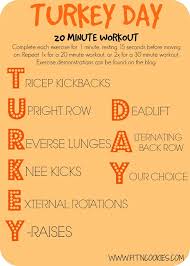 Score is the time on the clock when the 50th burpee is completed. Turkey Day Workout Mint Dc