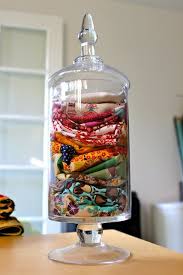 This project turns a few mason jars, a few hose clamps, and an old palette into pretty and functional storage for toothbrushes, makeup brushes, and more. Filling Up The Apothecary Jar Ideas And Inspiration