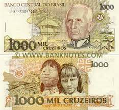 In 1989, the title on the paper money was changed to negara brunei darussalam, the official name of the country, and the malay term for state of brunei, abode of peace. Brazil 1000 Cruzeiros 1991 Brazilian Currency Bank Notes Paper Money Banknotes Banknote Bank Notes Coins Currency Currency Collector Pictures Of Money Photos Of Bank Notes Currency Images Currencies Of The World