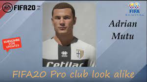 His career has included setbacks including two long suspensions for failed drugs tests. Fifa 20 Adrian Mutu Look Alike In Parma Fifa20 Pro Club Legends Youtube