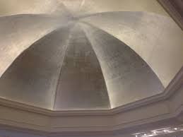 Silver Painted Dome Ceiling Ceiling Design Dome Ceiling Interior Columns