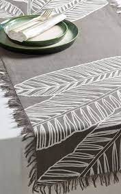 Next Table Runner Green Buy Table Table Runners Embroidered Table Runner