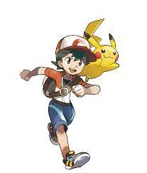 Pokemon Let S Go Male Trainer Artwork Pokemon Pokemon Pikachu Art Pokemon Go Red Team