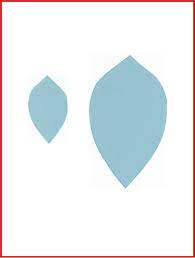 Paper Magnolia Flower Template Flower Template Paper Flower Decor Paper Flower Template