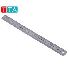 How to convert centimeters to inches. Stainless Steel Ruler Measure Metric Function 30cm 12inch Shopee Philippines