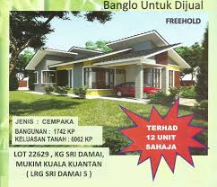 1 like · 51 talking about this. Rumah Banglo Dan Lot Tanah Untuk Dijual Di Sri Damai Kuantan Bebas Banjir Blog Santai Kongsi Idea