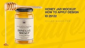 Download Honey Jar With Spoon Mockup Front View High Angle Shot In Jar Mockups On Yellow Images Object Mockups PSD Mockup Templates