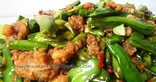 Resep Cobek Genjer Bumbu Oncom Terasi Resep Masakan Resep Masakan Indonesia Masakan Indonesia