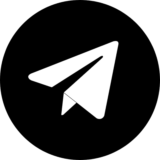 Telegram Black Icon SVG Vector & PNG Free Download | UXWing