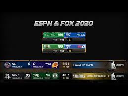 Live on espn+ (us) live on espn+ (us) fixtures and bracket fixtures and bracket. 2020 Espn And Fox Scoreboard By Karinge Nba 2k21 Youtube