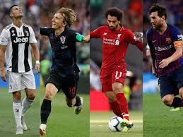 Watch lionel messi's stunning free kick against sevilla and luka modric's wonder strike versus granada on the livescore. Fifa S Best Player Comparing Lionel Messi S Season With Cristiano Ronaldo Mohamed Salah Luka Modric Football News