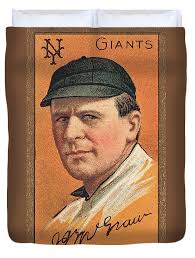 John McGraw 1911 Gold Borders T205 Jigsaw Puzzle by Bright Bros