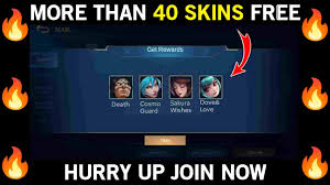 At the same time, we will also be contributing a lot more content and resources on upcoming events. More Than 40 Skins Giveaway Officially By Moonton Sajidch Gaming