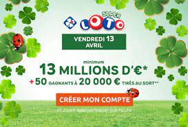Super cagnotte du vendredi 13, votre jour de chance ? Super Loto Du Vendredi 13 Avril 2018 Comment Jouer Horaire Du Tirage