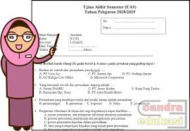 Berikut ini adalah contoh soal dan kunci jawaban ulangan akhir semester (uas) mata pelajaran pkn semester 1 (ganjil/gasal) kelas 10 (x) sma/ma. Soal Uas Akuntansi Kelas X Semester 1