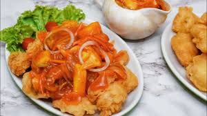 Saya termasuk salah satu penggemarnya. Gurame Goreng Tepung Saus Asam Manis Garingnya Tahan Seharian Sweet Sour Fish Fillet Youtube