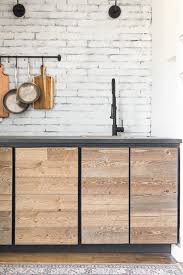 diy rustic industrial cabinet doors