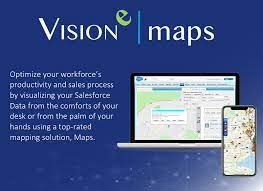 Vision E Create Maps For Salesforce Accounts Leads And Custom Objects Vision E Appexchange