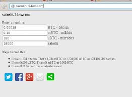 Bitcoin Calculator In Mbtc