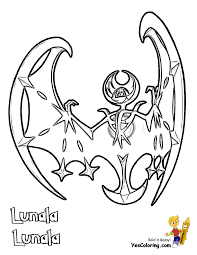 Touch device users, explore by touch or with swipe gestures. Lunala Solgaleo Sun And Moon Pokemon Coloring Pages Novocom Top