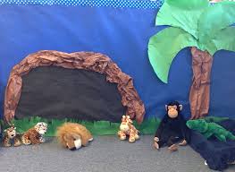 Animals Everywhere Theme In The Jungle Dramatic Play Dramatic Play Preschool Forest Animals Theme Animal Habitats