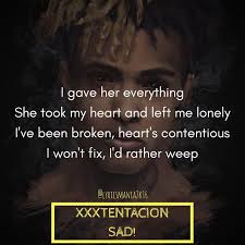 Maybe you would like to learn more about one of these? Sad Song Xxtentacion Lyrics Novocom Top