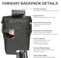 Amazon.com: Silent Pocket Impermeable de grado militar de nailon de 5  litros Faraday bolsa seca y señal que atasca Faraday bolsa mochila  impermeable ...