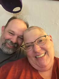 My wife went out with me for the first time without a wig. She was  diagnosed with scaring alopecia years before I met her. I remember the  first time she showed me