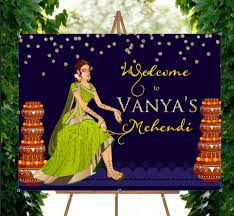Mehndi Sign Mehendi Welcome Sign Maiyan And Choora Sign Maiya Sign Royal Indian Welcome Sign Hindu In 2020 Hindu Wedding Ceremony Hindu Wedding Wedding Ceremony Signs