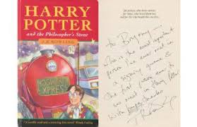 The latest date listed in. Signed Harry Potter Book Sells For 119 000 At Bonhams