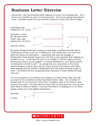Business Letter Exercise Worksheet For 6th 9th Grade Lesson Planet Writing Worksheets Business Writing Worksheets Worksheet Study For Math Test Graph Paper Square Size Educational Math Games For Middle School Everyday Math