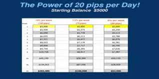 Power Of 20 Pips A Day 20 Pips Compounded Eforexcourse Com Power Day Pipping
