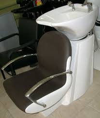 salon shampoo basin, reception desk