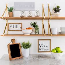 Give Your Kitchen A Fresh Update For Spring With Natural Decor Elements Home Decor Decor Mirror Wall Decor