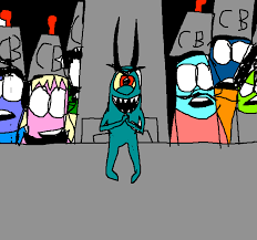 (a satellite goes up on the chum bucket, causing the bucket helmets to start to control their wearers). Theyre Mine By Agentchristy On Deviantart