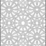Floral mosaic coloring page download and print online. Free Mosaic Coloring Pages Printables Coloring Home