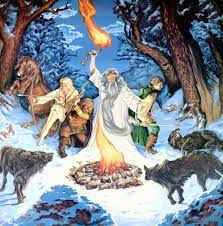 The Wolves At Caradhras By Michael Herring Hudozhniki Illyustracii Iskusstvo