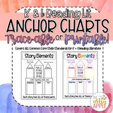 traceable printable reading anchor charts