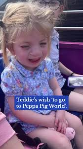 Four-year-old Teddie lives with Baraitser-Winter syndrome, a rare  condition. Today we’re sharing her wish ‘to go to Peppa Pig World’ as  written and captured by her family 💙 “Some time ago, Teddie’s ...