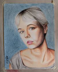 Deutsche Reichsbahn Class 01.10 Colored Pencils, cca 50x35cm I've already  finished.