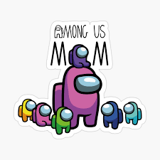 Among Us Mom Game Among Us Characters Pin Button By Dizlarka In 2021 Game Character Design Games For Moms Games