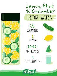 Lemon Mint Cucumber Detox Water