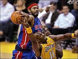 Lakers Vs Pistons Nba Finals 2004 Nba Finals Nba Lakers
